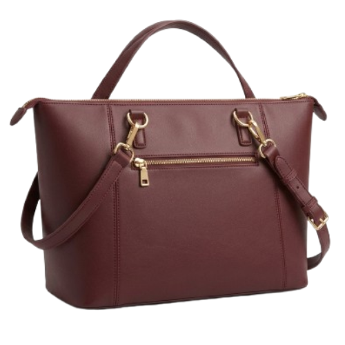 COSNOV BURGUNDY HANDBAG