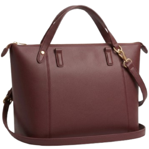 COSNOV BURGUNDY HANDBAG