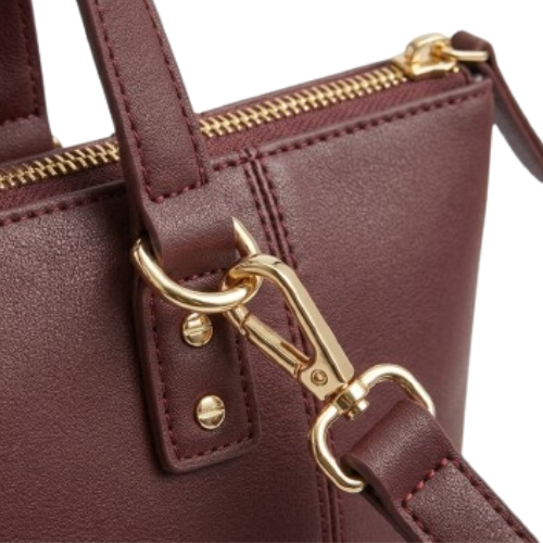 COSNOV BURGUNDY HANDBAG